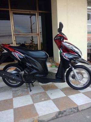 Honda Click 125 i สีดำแดง รุ่น tune up รถสวยๆ คุณภาพดี ประหยัดน้ำมัน