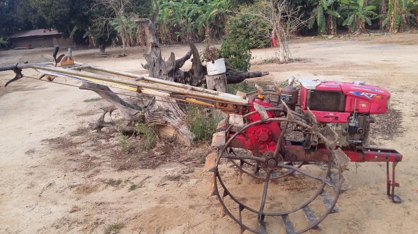 ขายเครื่องคูโบต้าRT110+โครงทะเลทองsuper124รุ่นไหม่+ล้อโย่งใหญ่พิเศษ