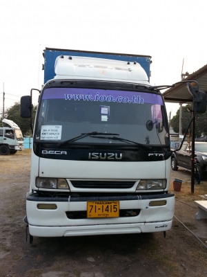 ขายด่วย ISUZU deca 6ล้อ ตู้10บาน ปี 47 Tel.0872508883 คิงส์.
