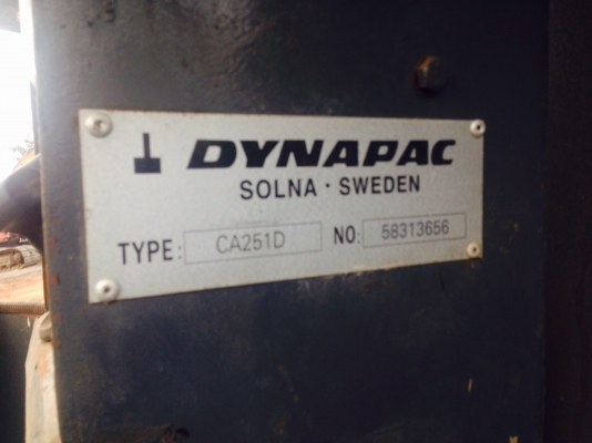 ขายด่วน!!! รถบด DYNAPAC CA251D รถนอก สภาพสวยพร้อมใช้งานค่ะ
