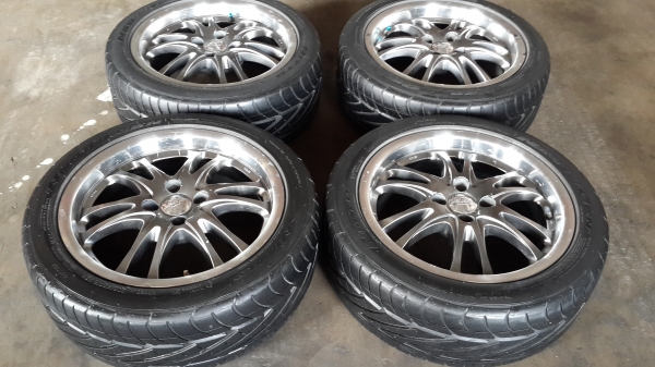 ขอบ 16 4รู100 พร้อมยาง nitto ขอบ 16 4รู100 พร้อมยาง nitto