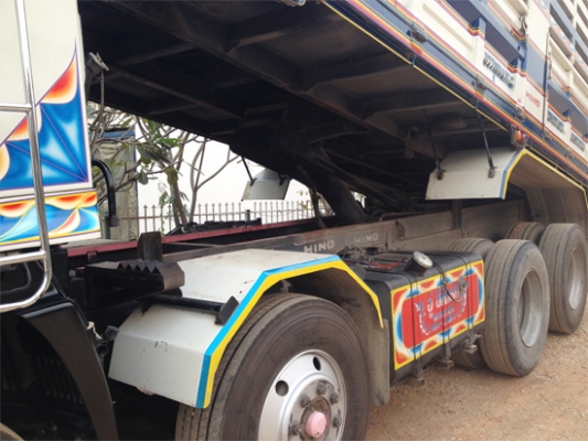 ขายรถพ่วง24ล้อ MEGA 344 ซีรีส์500 เบรคแห้ง ดัมพ์ซีทีทรัคเกษตร ปลายปี55(ต.ค.55) สภาพป้ายแดง ไฟแนนซ์ได้2.4ล้าน