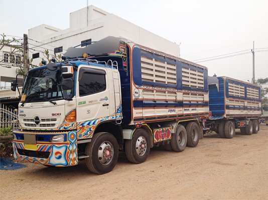 ขายรถพ่วง24ล้อ MEGA 344 ซีรีส์500 เบรคแห้ง ดัมพ์ซีทีทรัคเกษตร ปลายปี55(ต.ค.55) สภาพป้ายแดง ไฟแนนซ์ได้2.4ล้าน