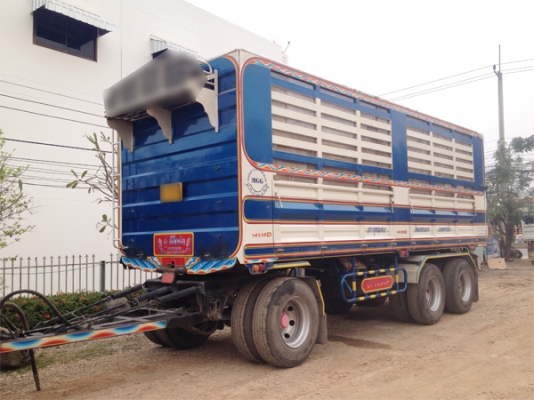 ขายรถพ่วง24ล้อ MEGA 344 ซีรีส์500 เบรคแห้ง ดัมพ์ซีทีทรัคเกษตร ปลายปี55(ต.ค.55) สภาพป้ายแดง ไฟแนนซ์ได้2.4ล้าน