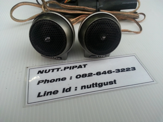 ลำโพงแยกชิ้น Alpine DDLinear พร้อมทวิสเตอร์ จากญี่ปุ่น