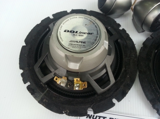 ลำโพงแยกชิ้น Alpine DDLinear พร้อมทวิสเตอร์ จากญี่ปุ่น