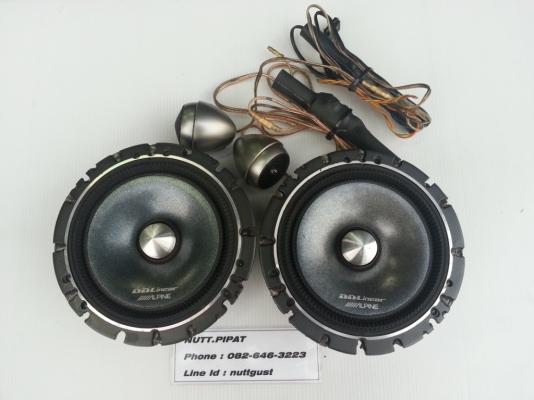 ลำโพงแยกชิ้น Alpine DDLinear พร้อมทวิสเตอร์ จากญี่ปุ่น