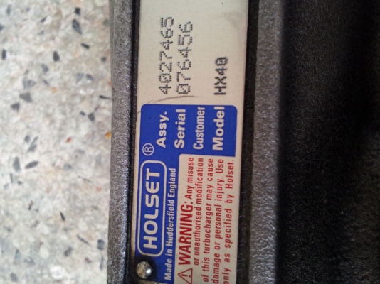 ขายเทอร์โบ holset hx40