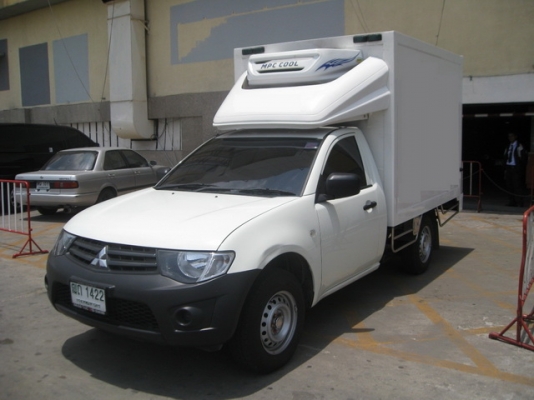 ขายรถห้องเย็นกระบะ Mitsubishi Triton พร้อมตู้และเครื่องทำความเย็น (ใหม่มาก) 099-004-6213