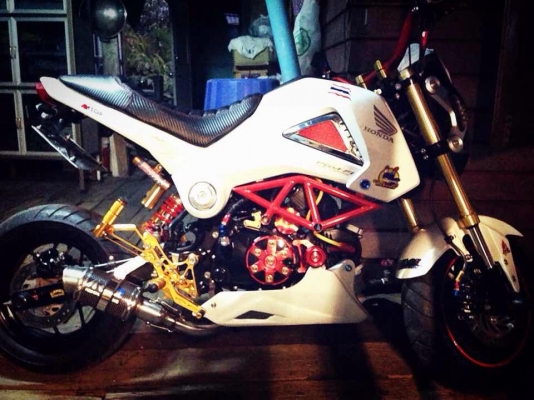 ชุดท่อแต่งFull System.MSX/KSR/Zoomer x/PCX.คอ-ปลาย.มีหลายรูปทรงให้เลือก.พร้อมปลาย