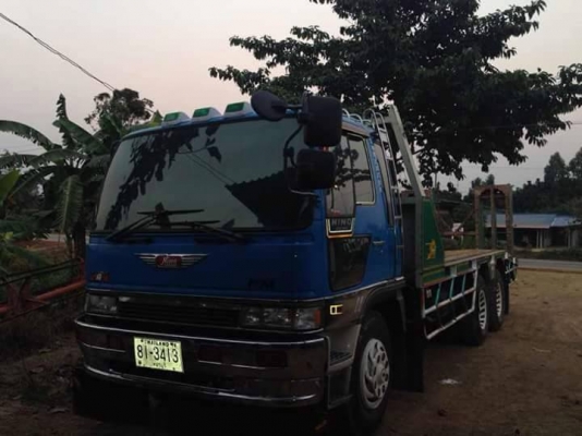 ขายHINOสิงไฮเทค 10ล้อ2เพลา หัวนอกไฟฟ้า คัชซีF18 เครื่องHO7C 185แรง เกียร์HO พ.เพาเวอร์ เบรกทิฟฟี่ แอร์เย็น หางใหญ่ขึ้นแบคโค200ได้ มีบันไดไฮดรอริกขึ้นรถเกี่ยว ยางใหญ่10เส้น คัชซีสวย พร้อมใช้งาน เอกสารพร้อมโอน จัดไฟแนนซ์ได้ เงื่อนไขง่ายๆวันเดียวรับรถ สนใจโท