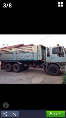 ขายด่วน. รถสิบล้อดั้มพ์. สองเพลา. Hino. 3h พร้อมใช้งาน