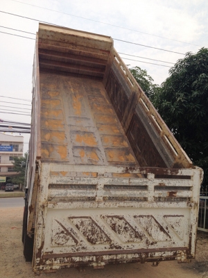 ขาย HINO MEGA 344 ซีรีส์500 กระบะดัมพ์สามมิตร มีระบบลากพ่วง