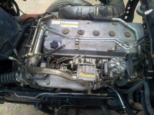 ขาย HINO MEGA 344 ซีรีส์500 กระบะดัมพ์สามมิตร มีระบบลากพ่วง