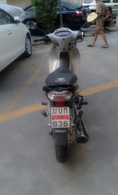 ขาย เวฟ125cc. สตาร์ทมือ ไมล์ดิจิตอล