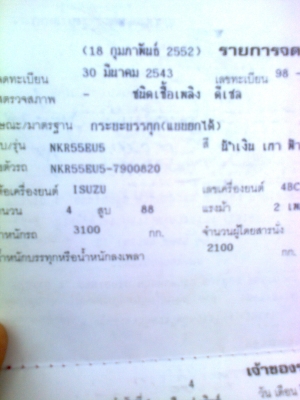 295,000 อีซุซุNKR100แรงดั๊มกะบะเนียมเครื่องดี
