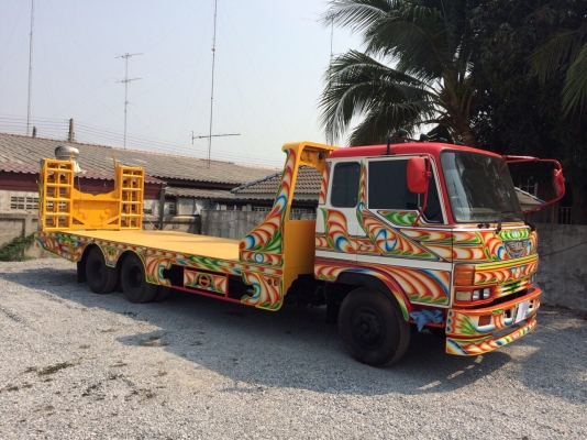 เทรนเลอร์บรรทุกรถเกี่ยวข้าว  รถตีดิน. FD 176