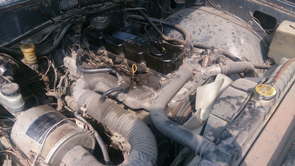 ขายเครื่องยนต์นิสสัน Td27 พร้อมเกียร์