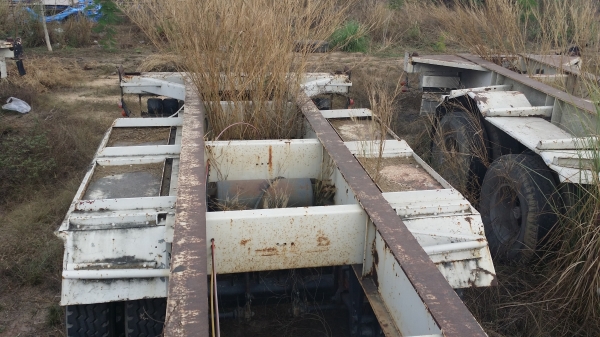 ขายด่วน หางบรรทุกตู้คอนเทนเนอร์ ของพนัส(ขายเหมาสามหางนะครับ)"ไม่มีทะเบียนะครับ"