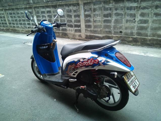 สกุปปี้ 110 หัวฉีด ฟ้าขาว กท641ล้อแมกขาว เครื่องดี 19,500