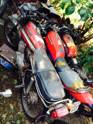 ขายซากพร้อมเอกสาร มอเตอร์ไซคลาสสิค
