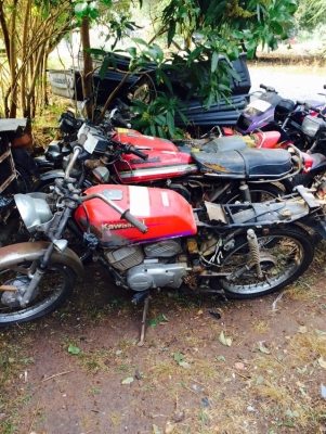 ขายซากพร้อมเอกสาร มอเตอร์ไซคลาสสิค