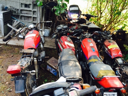 ขายซากพร้อมเอกสาร มอเตอร์ไซคลาสสิค