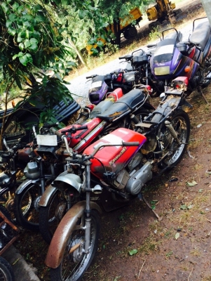 ขายซากพร้อมเอกสาร มอเตอร์ไซคลาสสิค