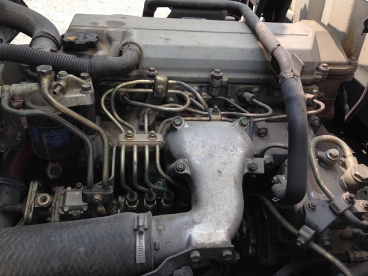 HINO MEGA FC ตู้ 10 บาน เครื่อง 150 แรงเทอร์โบ ยาว 5.60 เมตร ปี 48