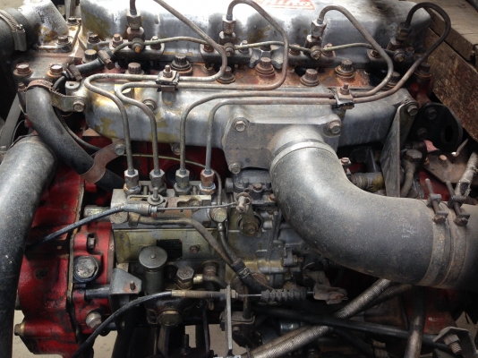 HINO FC 114 โตล่า เครื่อง 117 แรง ยาว 5.50 เมตร กะบะไม้ รถห้าง