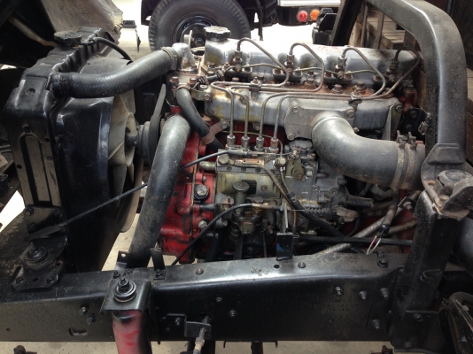 HINO FC 114 โตล่า เครื่อง 117 แรง ยาว 5.50 เมตร กะบะไม้ รถห้าง