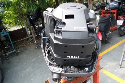 ขาย เครื่องเรือ YAMAHA 115 แรง 2 จังหวะ นำเข้าจากญี่ปุ่น เครื่องติดง่ายเดินดี 120,000