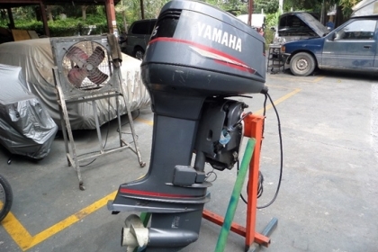 ขาย เครื่องเรือ YAMAHA 115 แรง 2 จังหวะ นำเข้าจากญี่ปุ่น เครื่องติดง่ายเดินดี 120,000