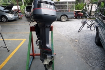 ขาย เครื่องเรือ YAMAHA 115 แรง 2 จังหวะ นำเข้าจากญี่ปุ่น เครื่องติดง่ายเดินดี 120,000