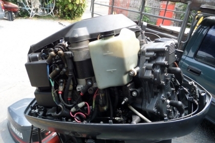ขาย เครื่องเรือ YAMAHA 115 แรง 2 จังหวะ นำเข้าจากญี่ปุ่น เครื่องติดง่ายเดินดี 120,000