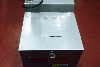 .ขายเครื่องหั่นหมู หมูย่าง,หมูสะเต๊ะ สภาพ99\% ราคา 7,500