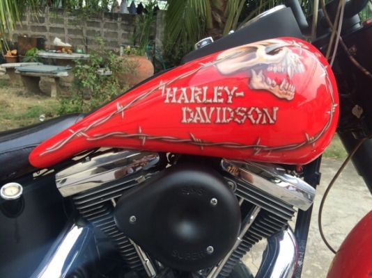 ขาย harley davidson fatboy evoปี1997ทะเบียนแท้โอนขนส่ง