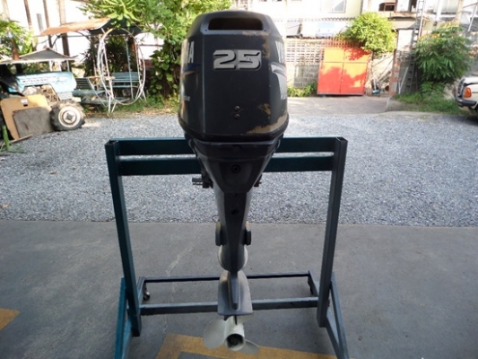 ขาย เครื่องเรือ YAMAHA 25 แรง 4 จังหวะ  สภาพพร้อมใช้ ราคา 58,000