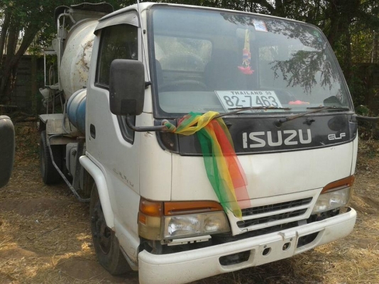 ขายรถโม่ปูน มิกซ์ปูน อีซูซุNKR135แรง พ.เพาเวอร์แอร์เย็น โม่ต่อนอก ป๊มไดกิ้น แชชซีสวยเครื่องดี สภาพพร้อมใช้งานเอกสารเล่มทะเบียนพร้อมโอน