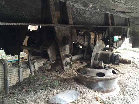 SMM หางพื้นเรียบสามเพลาแท้