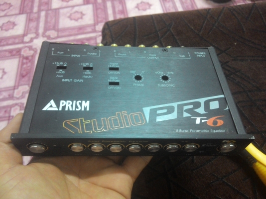 ขายปรี Prism Studio-pro T6 เก็บปุ่มได้ กล่องไฟแยกครับ