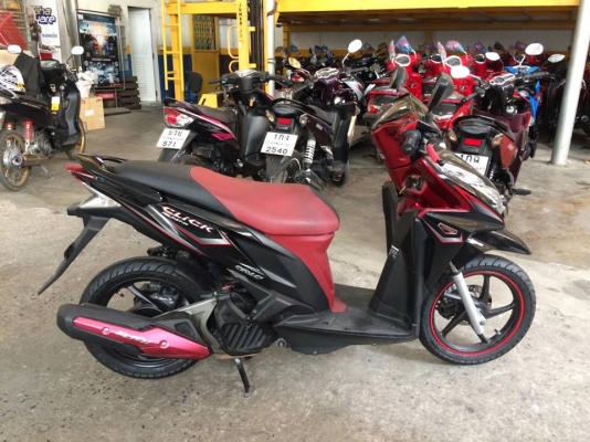 ขาย HONDA Click 125 i ปี 56 ล้อแม็ก i-dling stop สภาพดี เครื่องเดิมๆ เล่มพร้อมโอน