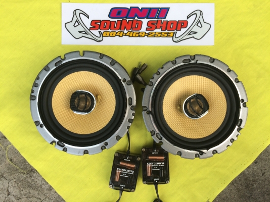ลำโพง Pioneer Carrozzeria รุ่น TS-J16A ลำโพงแกนร่วม 2 ทาง กรวยเคฟล่าห์เหลือง