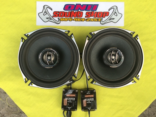 ลำโพง Pioneer Carrozzeria รุ่น TS-J1710A ลำโพงแกนร่วม 2 ทาง กรวยเคฟล่าห์สีดำ