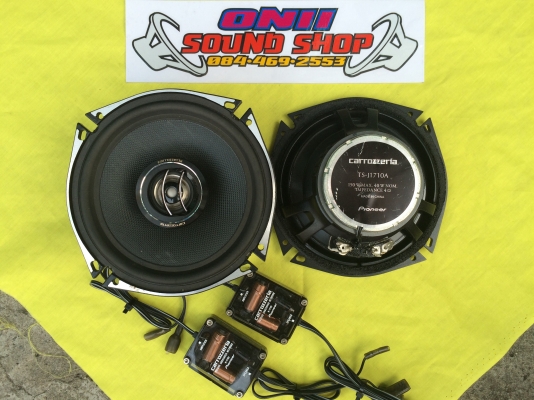 ลำโพง Pioneer Carrozzeria รุ่น TS-J1710A ลำโพงแกนร่วม 2 ทาง กรวยเคฟล่าห์สีดำ ลำโพง Pioneer Carrozzeria รุ่น TS-J1710A ลำโพงแกนร่วม 2 ทาง กรวยเคฟล่าห์สีดำ