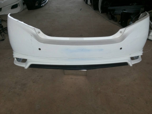 กันชนหลัง All New Vios ติด SKIRT TRD. ปี2014 ของแท้มือสอง