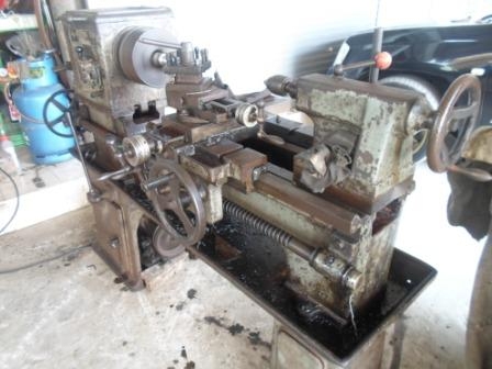 แท่นกลึง 4 ฟุต กลึงเกลียวได้ มอเตอร์ 3 แรง ไฟบ้าน ด่วน !!! 38,000