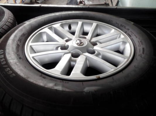 ขายเเม๊ก 17 สวยครับยางปี 11 265/65/17 ขายเเม๊ก 17 สวยครับยางปี 11 265/65/17