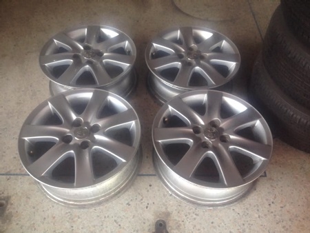 เเม็กเดิม Toyota vios ขอบ15 4รู100