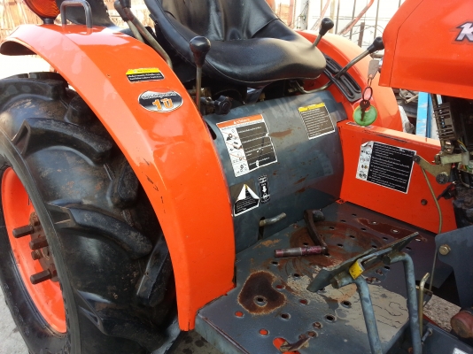 คูโบต้า KRT140 พลัสยกล้อหลังได้ ใบมีด ผาน 3 พร้อมใช้งาน